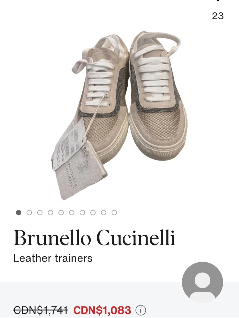 Brunello Cucinelli Athletic Shoe